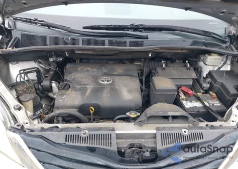 2012 Toyota Sienna Le V6 8 Passenger from USA, damaged, VIN 5TDKK3DC5CS228036